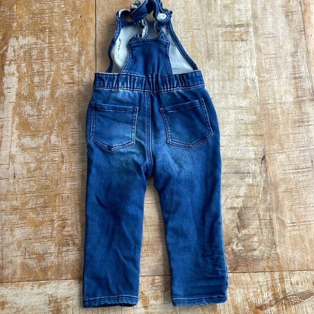 Genuine Kids girls denim overalls 2t